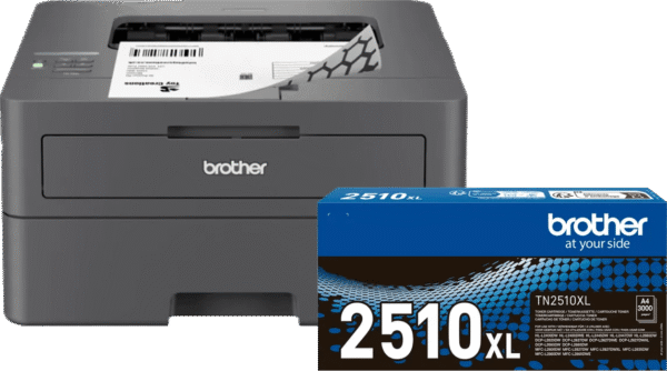Brother HL-L2445DW + 1 extra zwarte XL toner