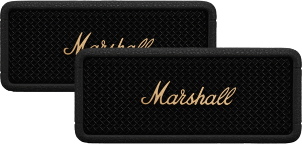 Marshall Emberton III BT Black & Brass Duo Pack