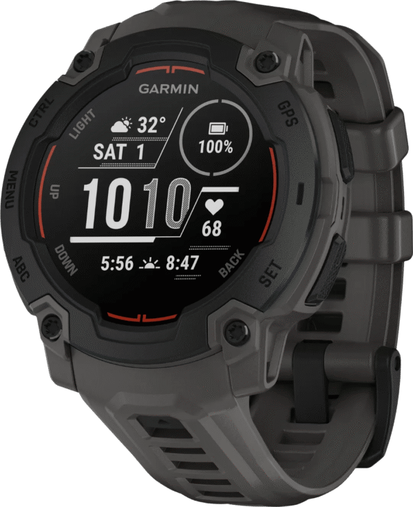 Garmin Instinct E 45mm Zwart/Grijs
