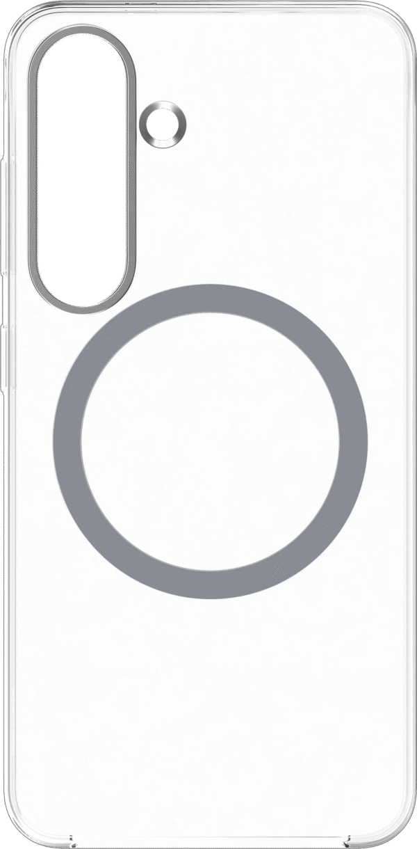 Samsung Galaxy S25 Back Cover met Magneet Transparant