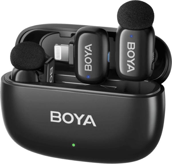 Boya Mini Ultra-Mini Zwart (Lightning)