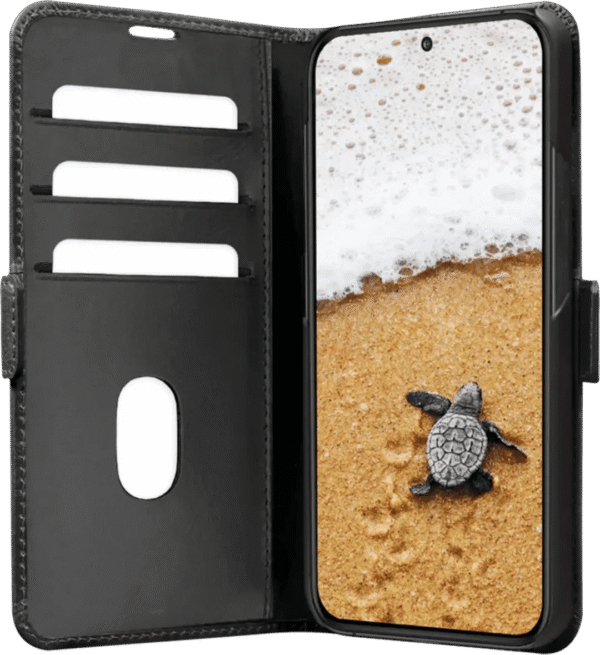 DBramante1928 Copenhagen Slim Samsung Galaxy S25 Book Case Leer Zwart