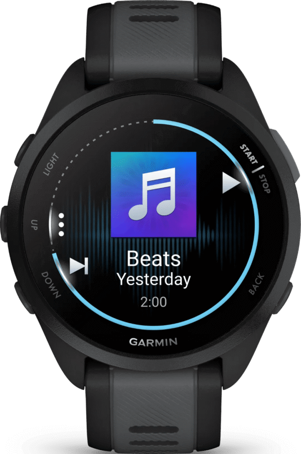 Garmin Forerunner 165 Music Zwart/Grijs