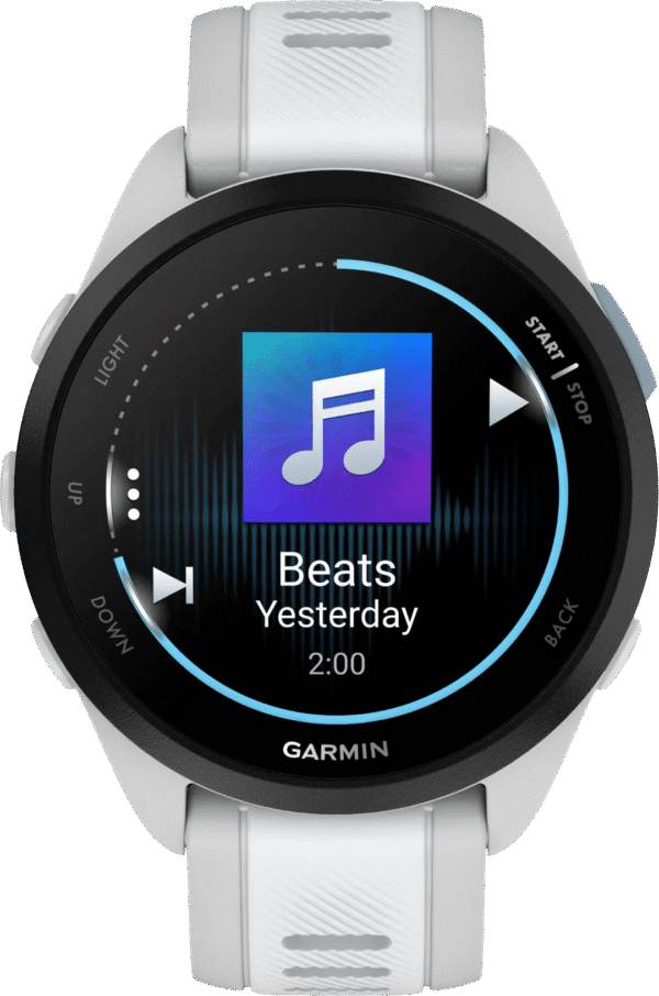 Garmin Forerunner 165 Music Grijs/Wit