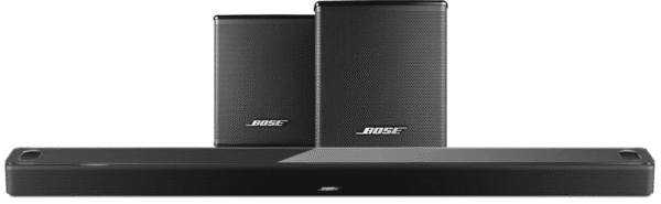 Bose Smart Ultra Soundbar Zwart + Bose Surround Speakers Zwart