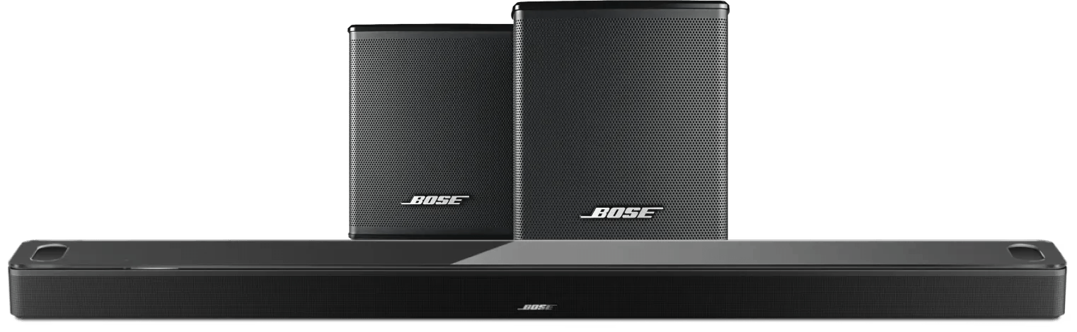 Bose smart ultra soundbar zwart + bose surround speakers zwart 1 Bose smart ultra soundbar zwart + bose surround speakers zwart