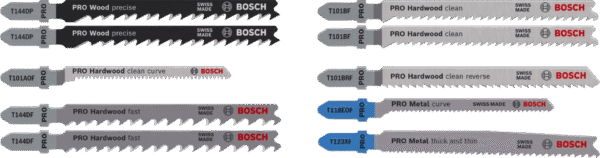 Bosch Professional PRO Wood and Metal Decoupeerzaagblad (10x)