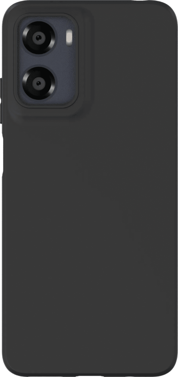 Just in Case Soft Design Motorola Moto E15 Back Cover Zwart