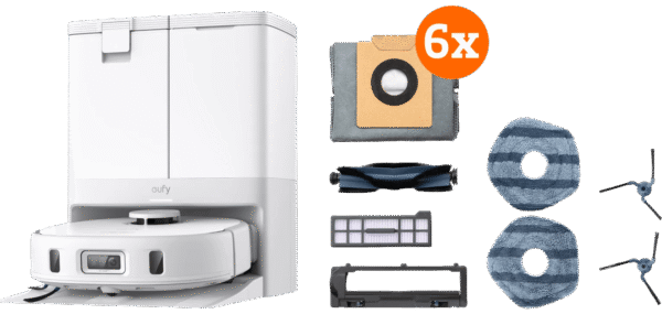 eufy X10 Pro Omni White Complete