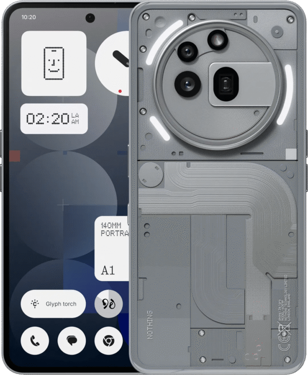 Nothing Phone (3a) Pro 256GB Grijs 5G