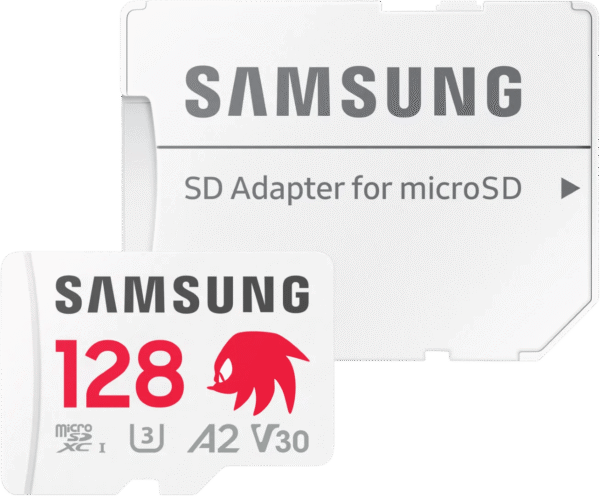 Samsung MicroSDXC PRO Plus 128GB Sonic the Hedgehog