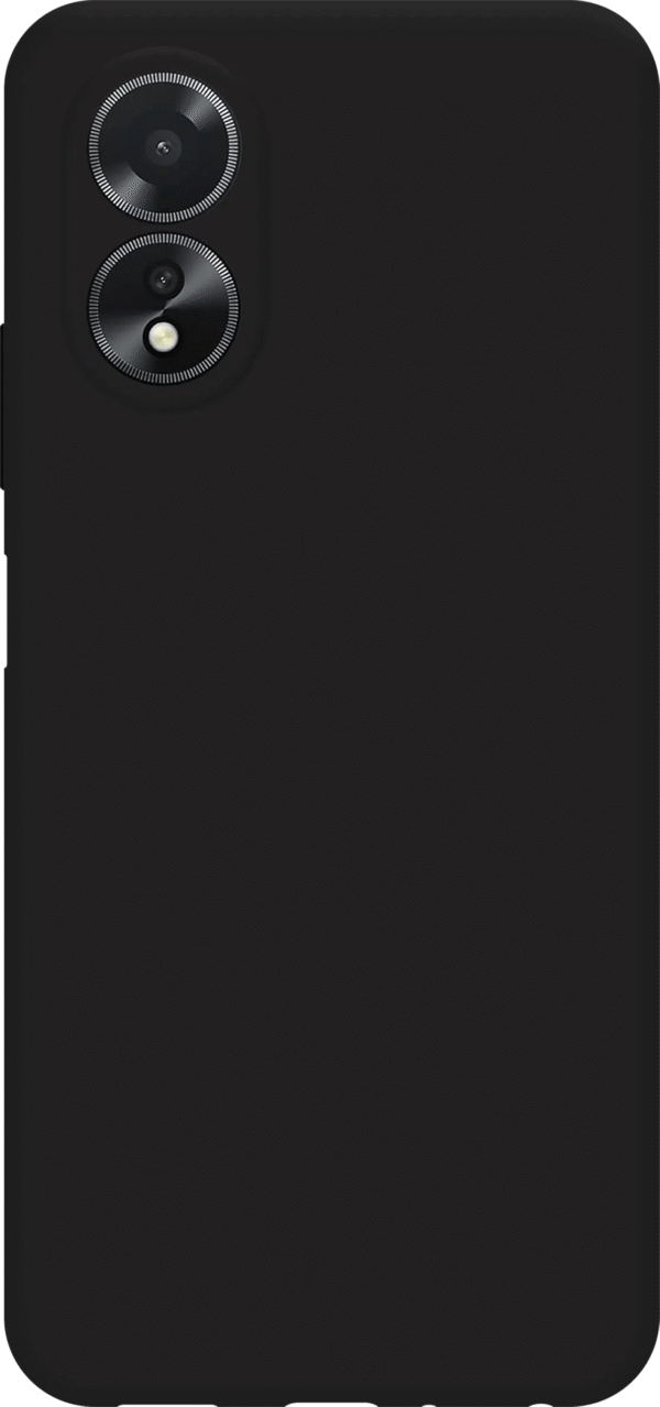 Just in Case Soft Design Oppo A38 4G / A18 4G Back Cover Zwart