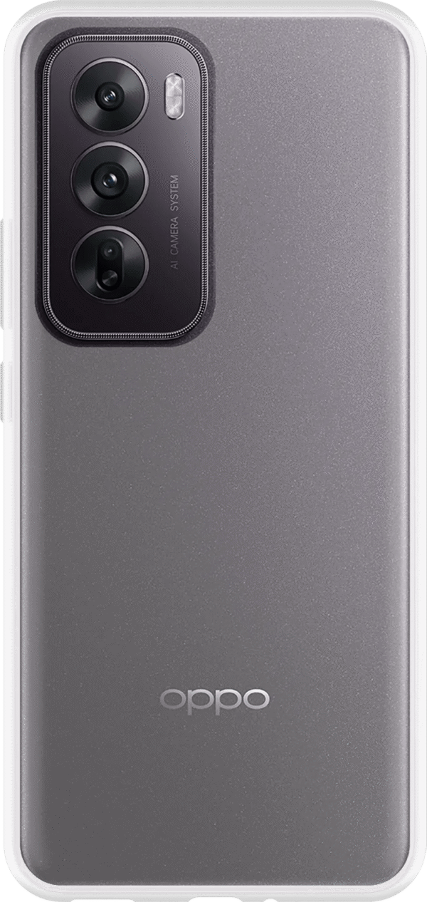 Just in Case Soft Design Oppo Reno12 Soft Back Cover Transparant