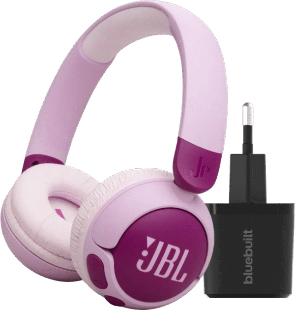 JBL JR320BT Paars + Oplader