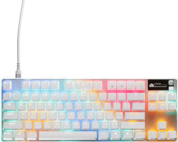 SteelSeries Apex Pro TKL Gen 3 Gaming Toetsenbord Qwerty Wit