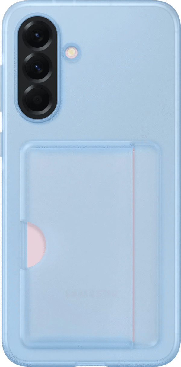 Samsung Galaxy A56 Card Slot Back Cover Blauw