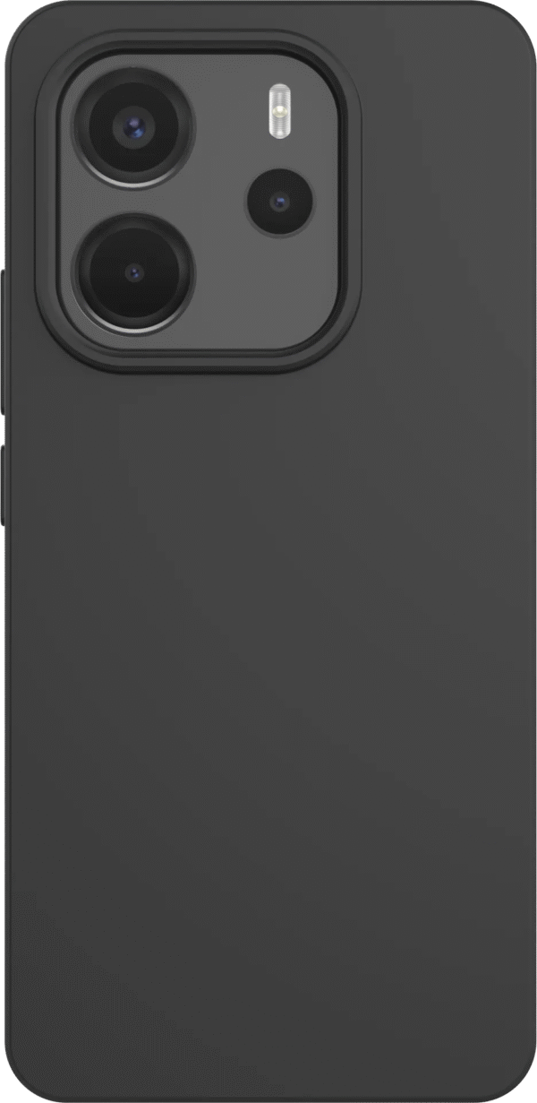 Just in Case Soft Design Xiaomi Redmi Note 14 4G Back Cover Zwart