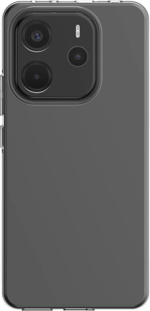 Just in Case Soft Design Xiaomi Redmi Note 14 4G Back Cover Transparant