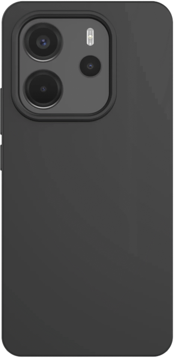 Just in Case Soft Design Xiaomi Redmi Note 14 5G Back Cover Zwart