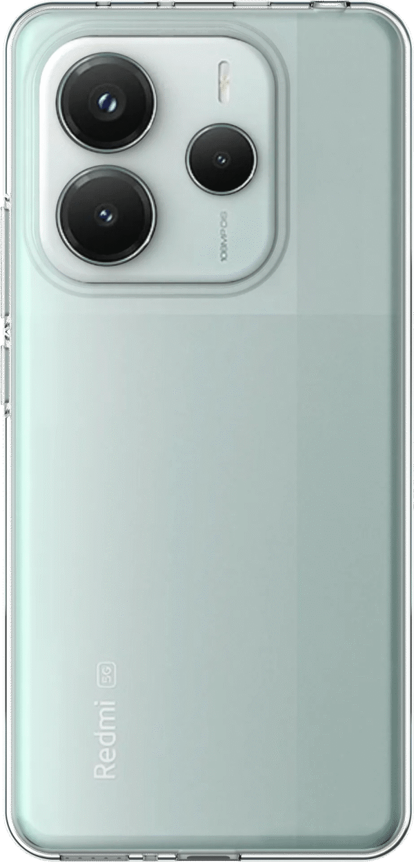Just in Case Soft Design Xiaomi Redmi Note 14 5G Back Cover Transparant