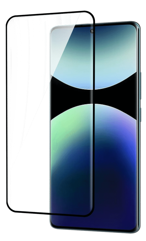 Just In Case Full Cover Xiaomi Redmi Note 14 Pro+ 4G/5G Screenprotector Zwart