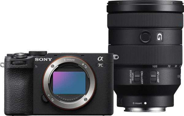 Sony A7C II Zwart + 24-105mm f/4 G OSS