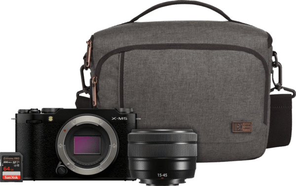 Fujifilm X-M5 Zwart Travel Kit