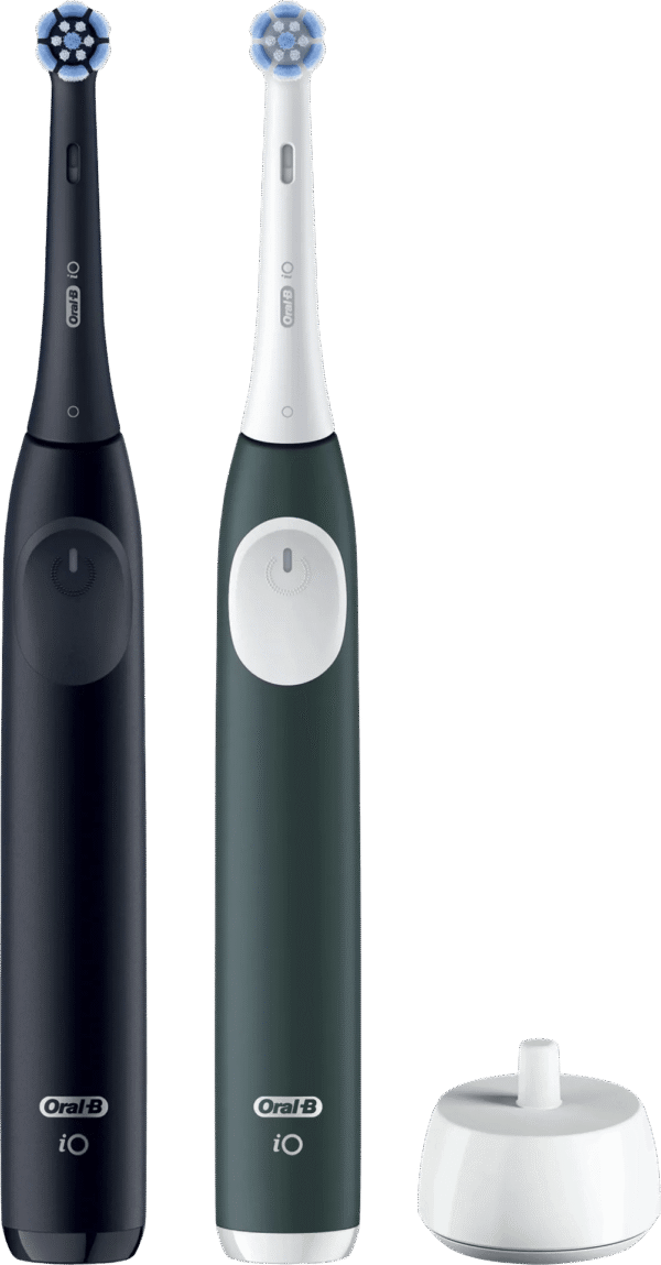 Oral-B iO 2 Zwart en Groen Duo Pack