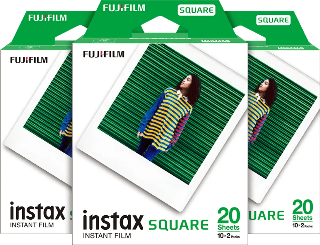 Fujifilm instax square film (60 stuks) 1 Fujifilm instax square film (60 stuks)