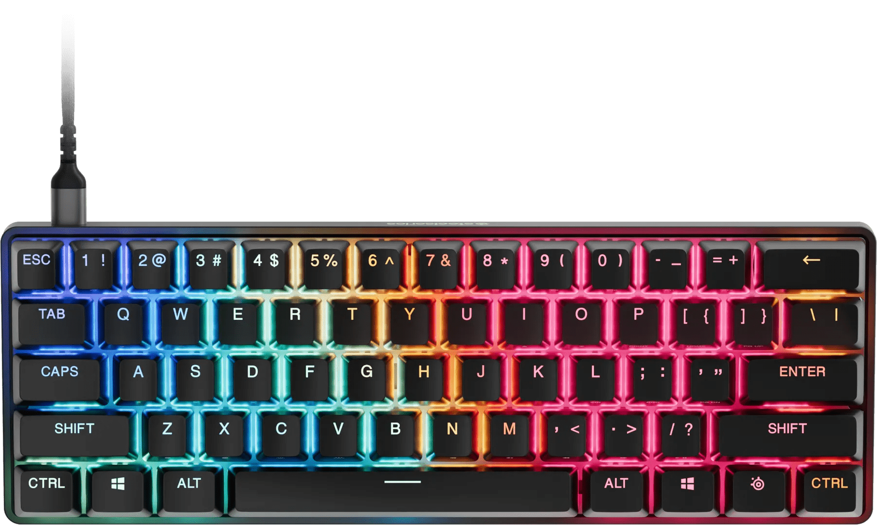 Steelseries apex pro mini gen 3 gaming toetsenbord qwerty 1 Steelseries apex pro mini gen 3 gaming toetsenbord qwerty