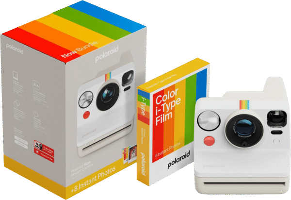 Polaroid Now 3 Wit + Color Film (8 stuks)