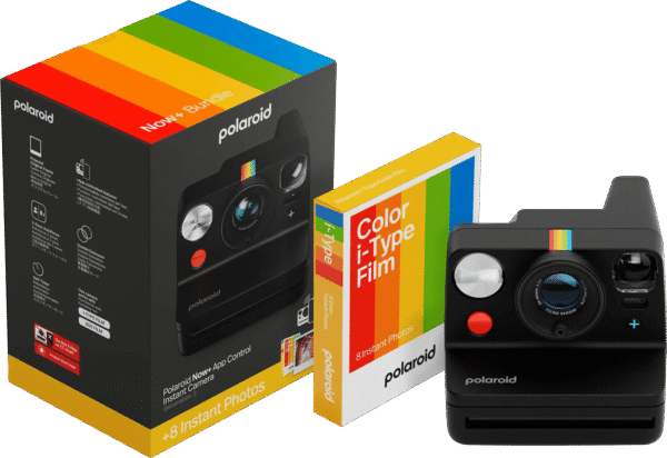 Polaroid Now+ 3 Zwart + Color Film (8 stuks)