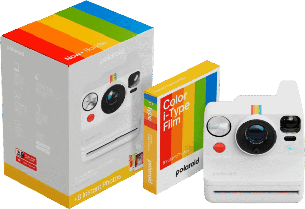 Polaroid Now+ 3 Wit + Color Film (8 stuks)