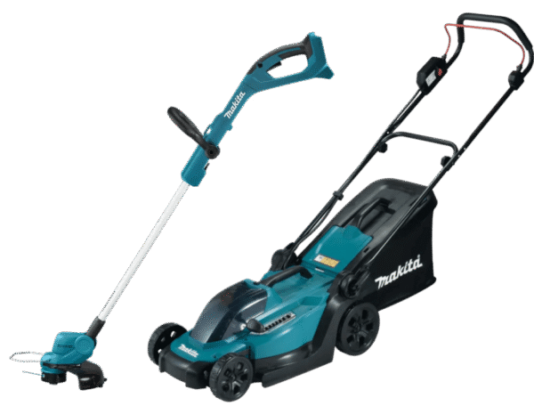 Makita DLM330Z (zonder accu) + Makita DUR193Z (zonder accu)
