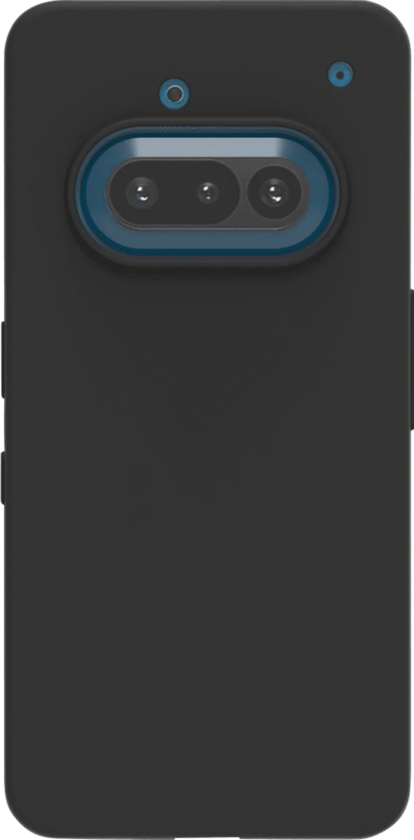 Just in Case Soft Design Nothing Phone (3a) Back Cover Zwart