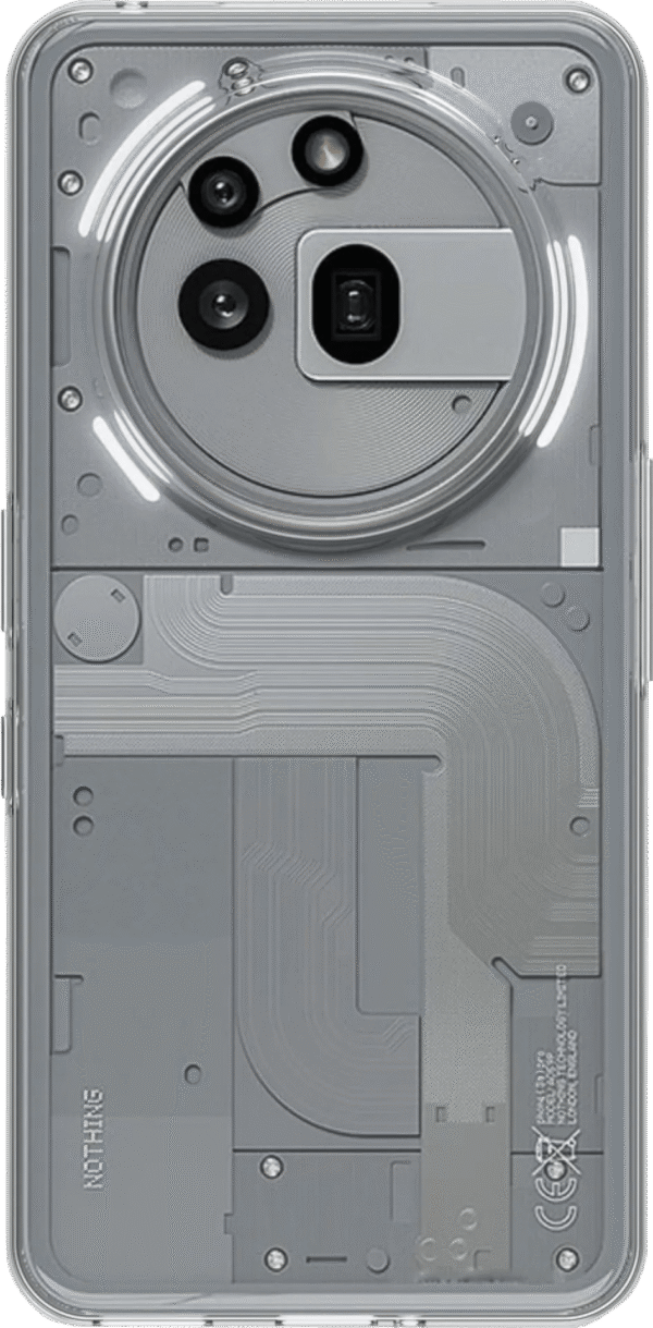 Just in Case Soft Design Nothing Phone (3a) Pro Back Cover Transparant