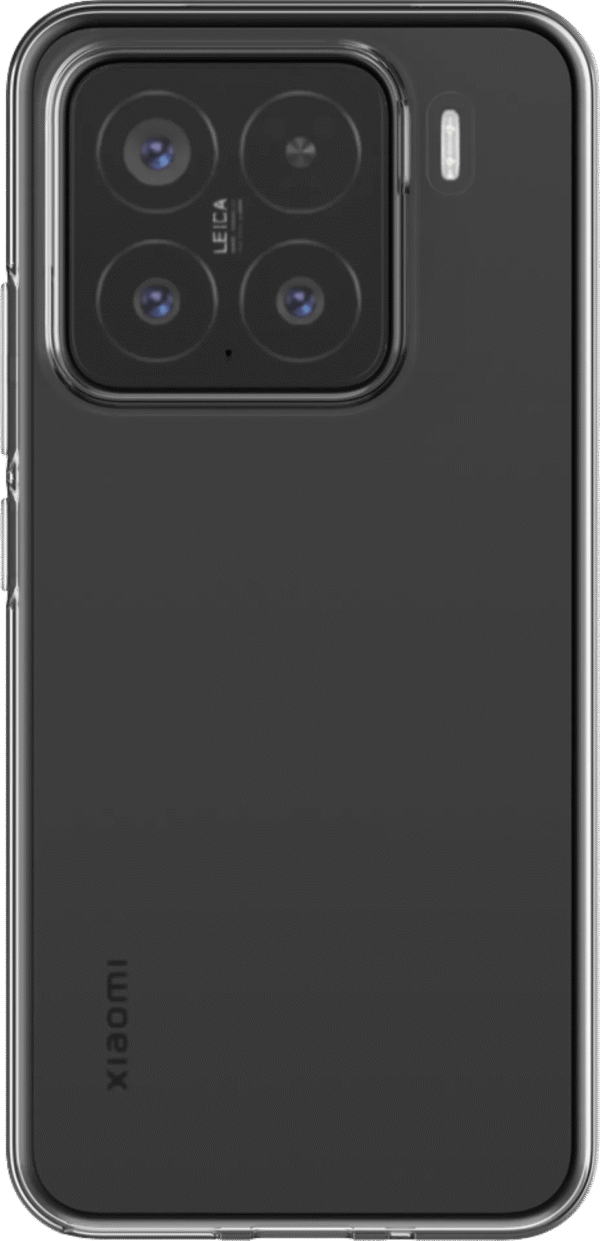 Just in Case Soft Design Xiaomi 15 Back Cover Transparant