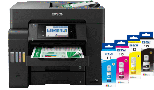 Epson EcoTank ET-5805 + 1 set extra inkt