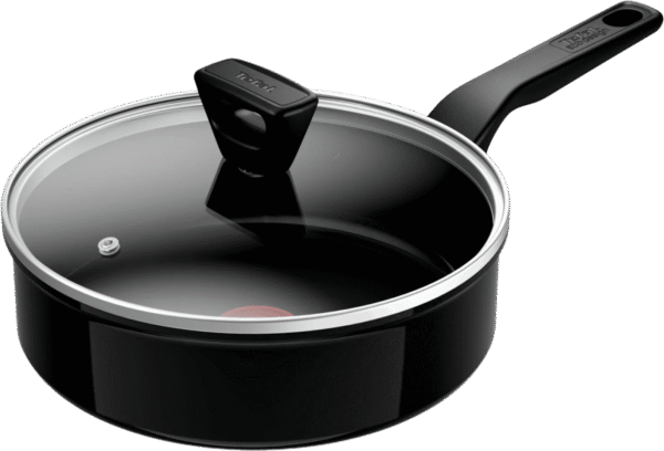 Tefal Renew Black Keramische Hapjespan 24 cm + deksel