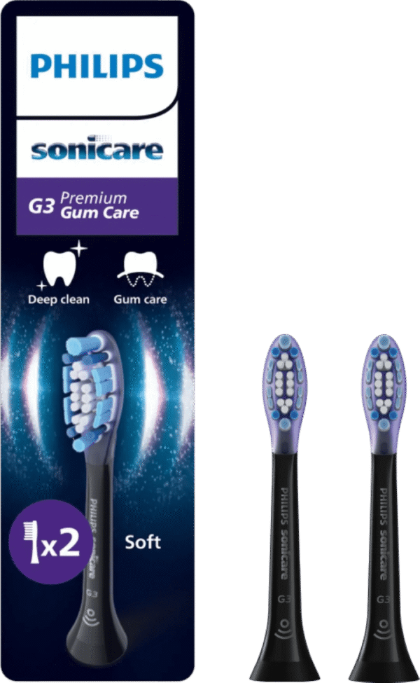 Philips Sonicare Premium Gum Care HX9052/88 Zwart (2 stuks)