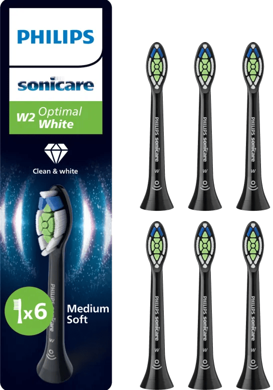 Philips Sonicare Optimal White HX6066/88 Zwart (6 stuks)