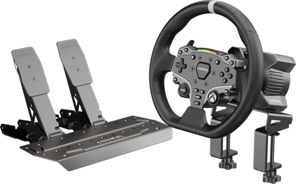 Moza R3 Bundel Racestuur + Pedalen