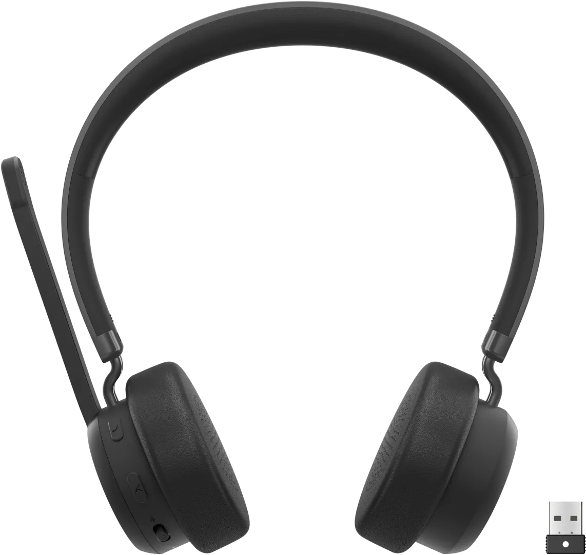 Lenovo ms draadloze office headset 1 Lenovo ms draadloze office headset