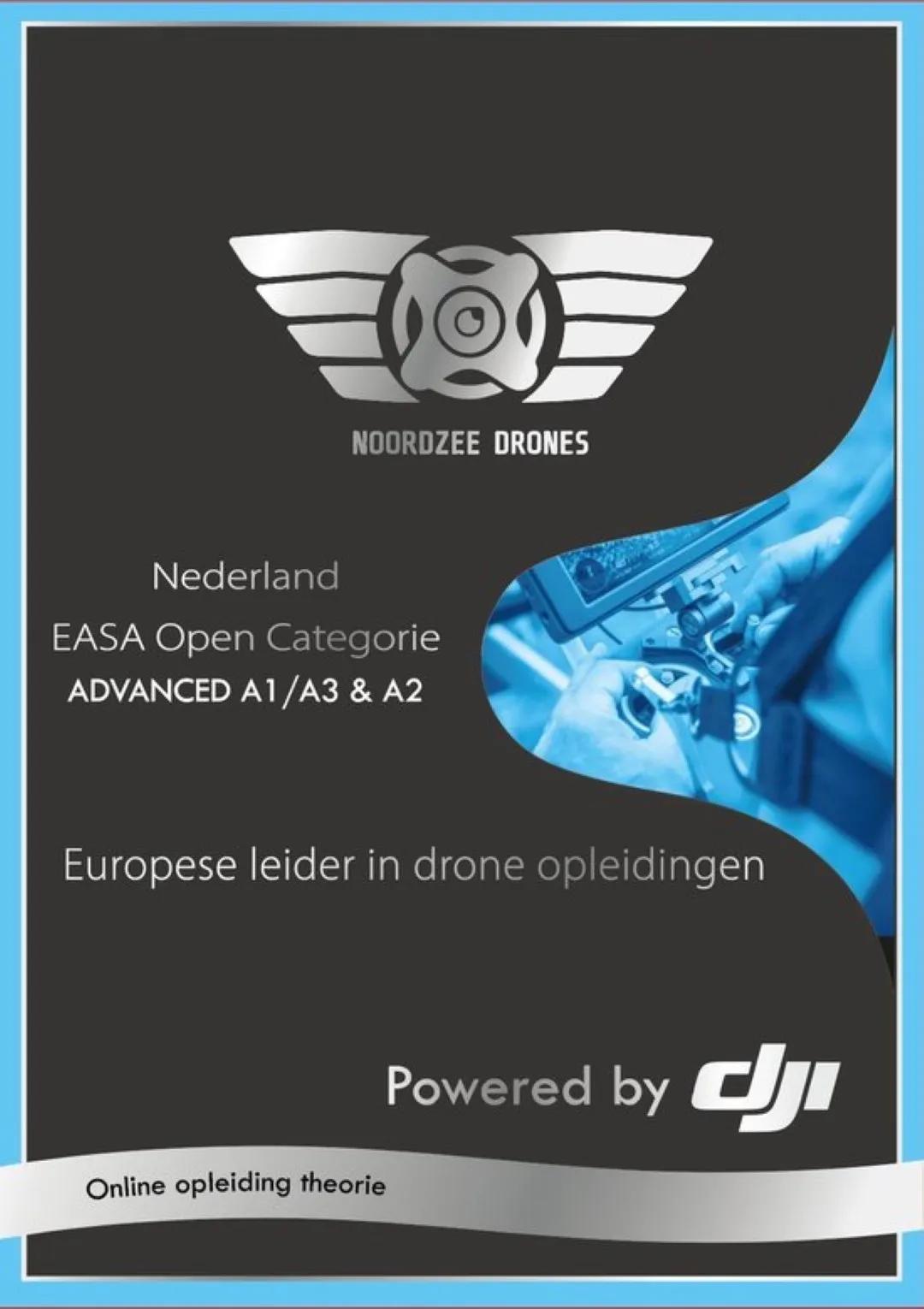Noordzee drones opleidingsvoucher vliegbewijs a1/a2/a3 1 Noordzee drones opleidingsvoucher vliegbewijs a1/a2/a3