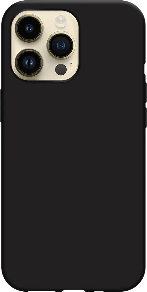 Just in Case Soft Design Apple iPhone 14 Pro Max Back Cover Zwart