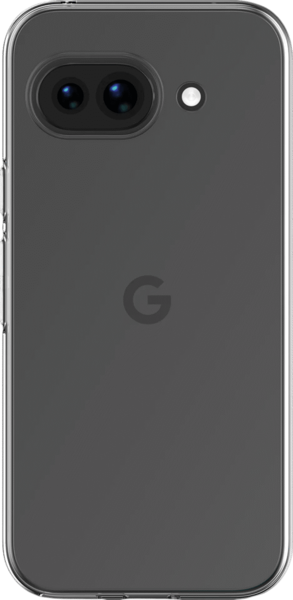 Just in Case Soft Design Google Pixel 9a Back Cover Transparant