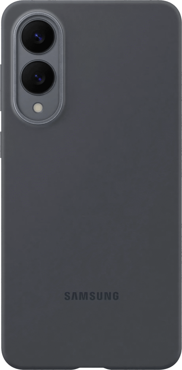 Samsung Galaxy S25 Edge Siliconen Back Cover Zwart