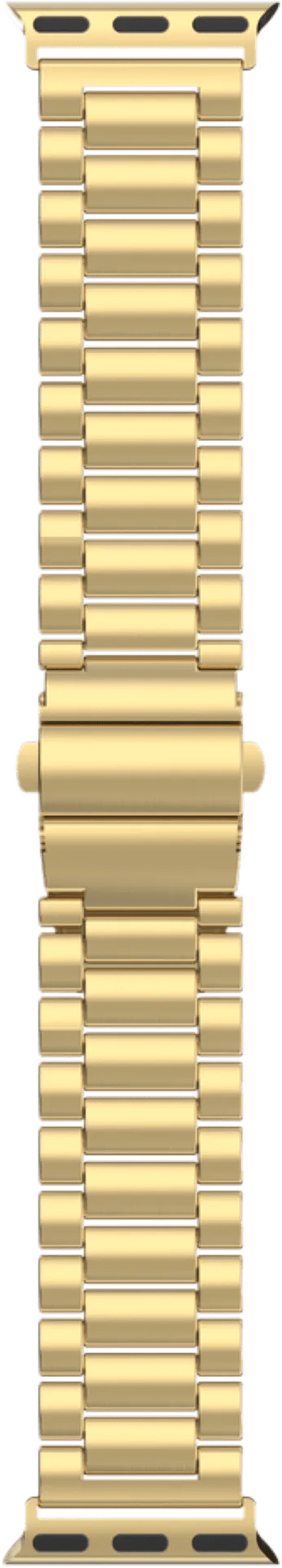 Just in Case Rvs Bandje Goud voor Apple Watch 40/41/42 mm