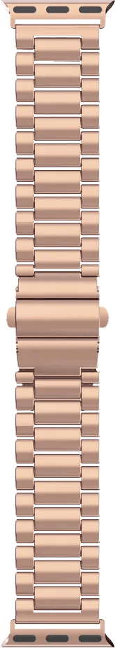 Just in Case Rvs Bandje Roségoud voor Apple Watch 40/41/42 mm