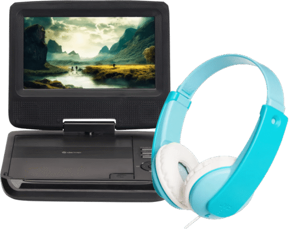 Denver MT 792 + JVC HA-KD7 Blauw